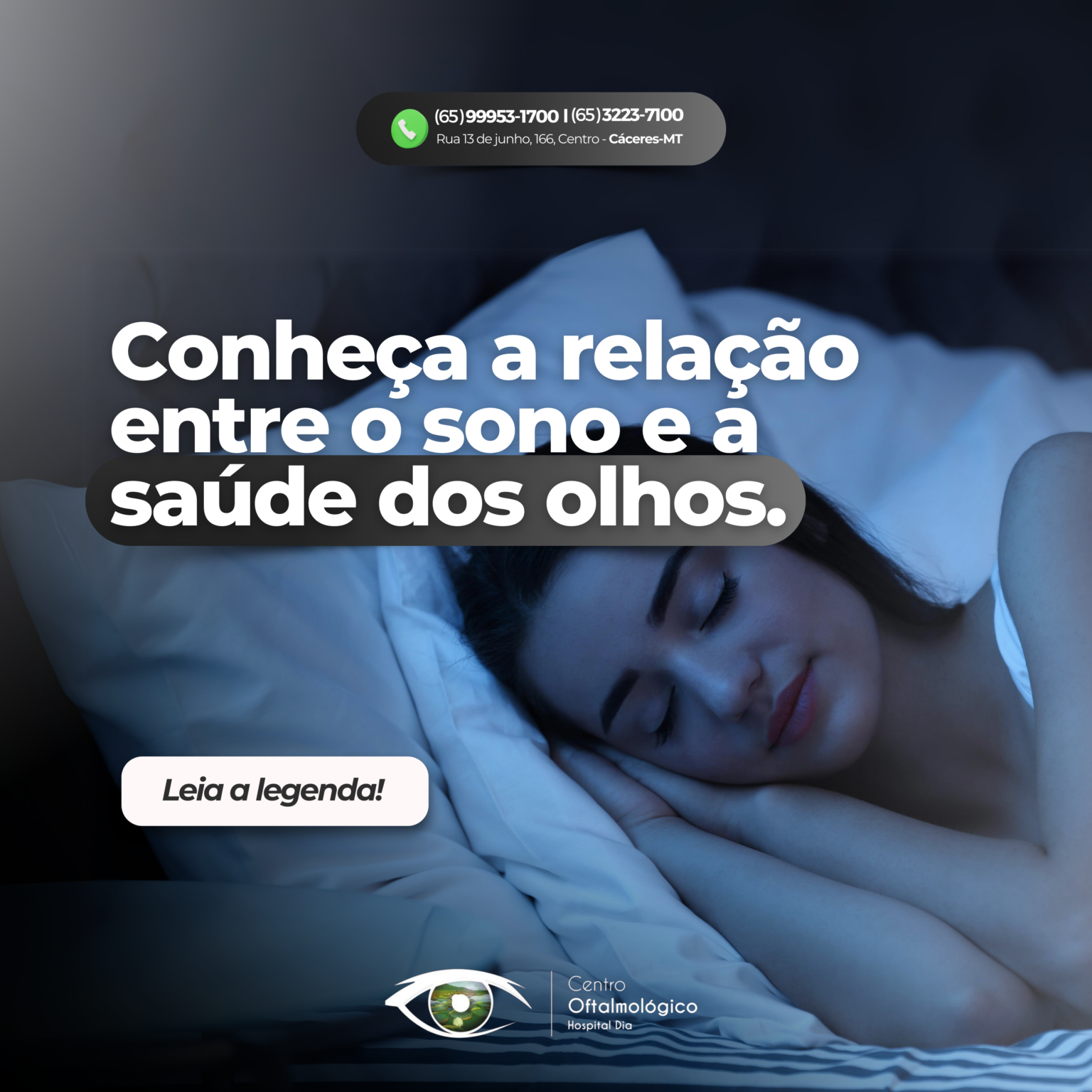 Conheça a relação entre o sono e a saúde dos olhos – Centro ...